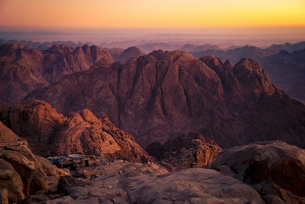 Mount Sinai, also known as Mount Horeb, is the traditional and most accepted identification of the biblical Mount Sinai