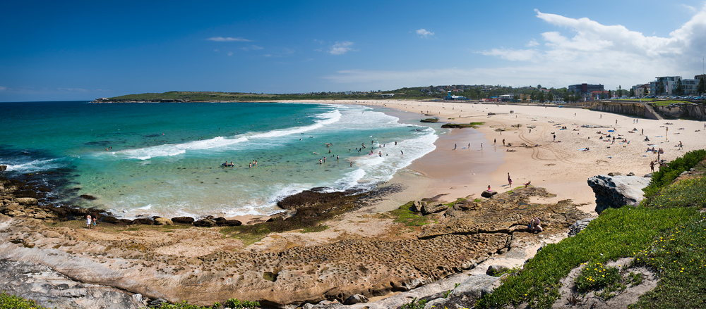 Maroubra Beach in Sydney, NSW, Australia. I lived 140 metres from the ocean until I turned one. Maroubra Beach in Sydney, NSW, Australia. I lived 140 metres from the ocean until I turned one.