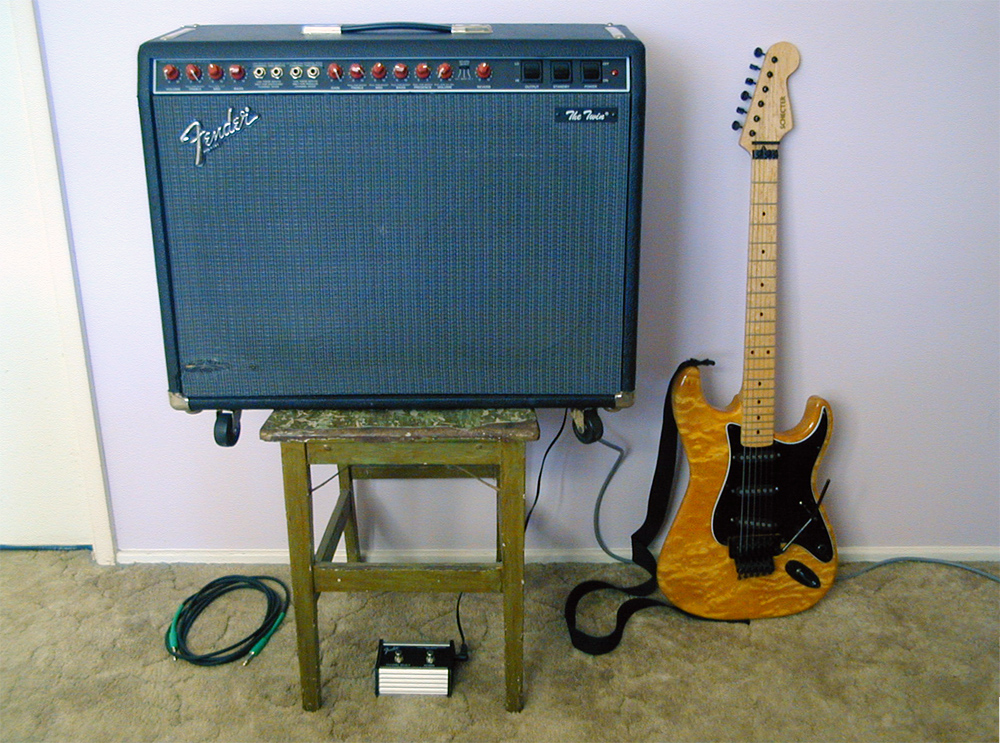 I bought this guitar and amp shortly after completing my Physics degree, after I'd given up guitar for most of ten years.